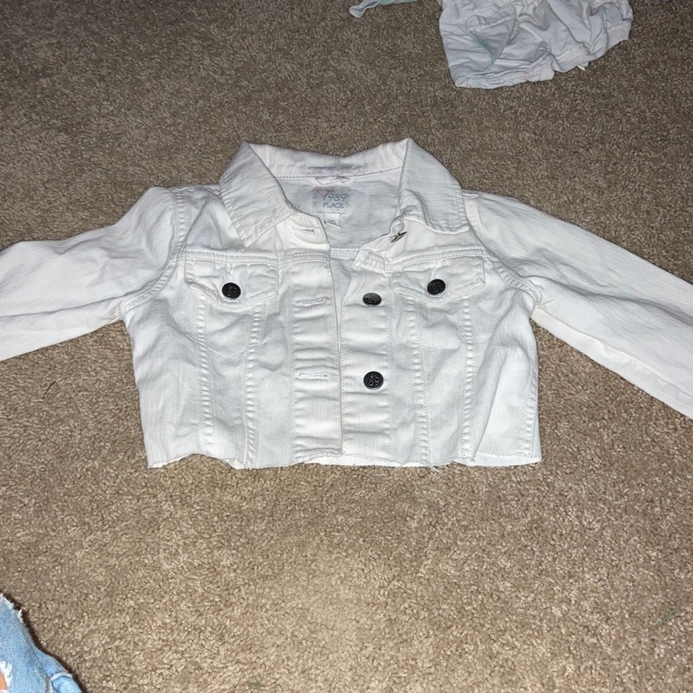 White Jean jacket